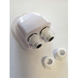 Solar panel roof grommet adapter