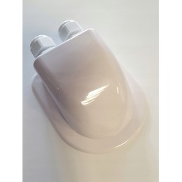 Solar panel roof grommet adapter