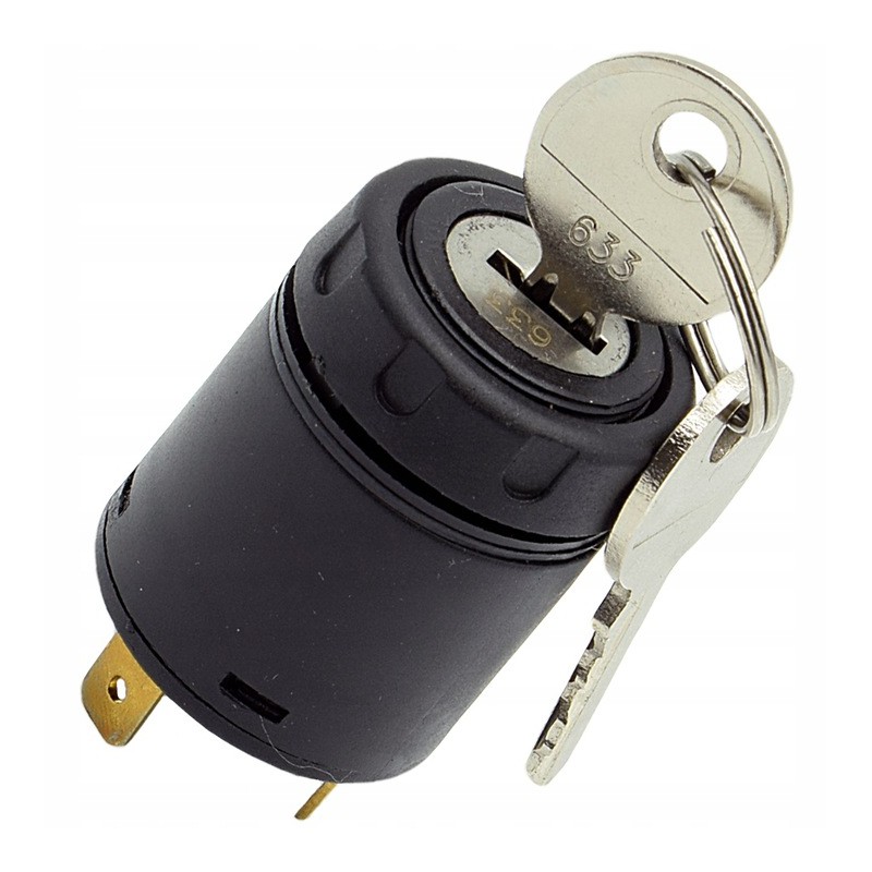 Ignition switch 633, complete, 2 keys, Linde 7915492601