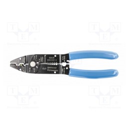 1 pcs x Hu00d6GERT TECHNIK - HT1P220 - Multifunction wire stripper and crimp tool, 0.5÷6mm2, 215mm