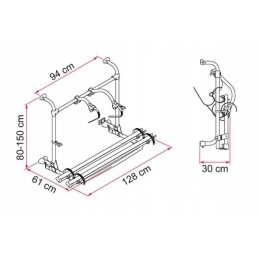 Carry bike pro autotrail fiamma bike rack