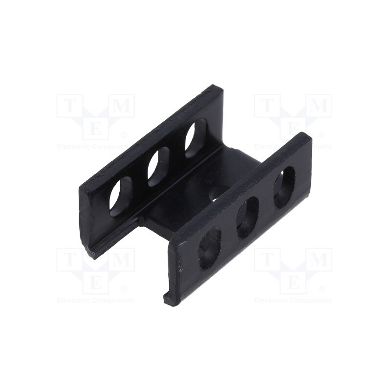 1 pcs x SEIFERT ELECTRONIC - KL-112/25/B/SW - Heatsink: extruded, U, TO220, black, L: 25mm, W: 16mm, H: 11mm, 18°C/W