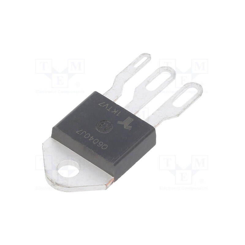 1 pcs x LITTELFUSE - Q6040J7TP - Triac, 600V, 40A, TO218X, Igt: 100mA, Ifsm: 335A, alternistor