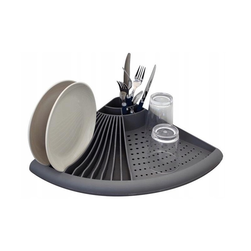 Corner drainer for Gimex dishes