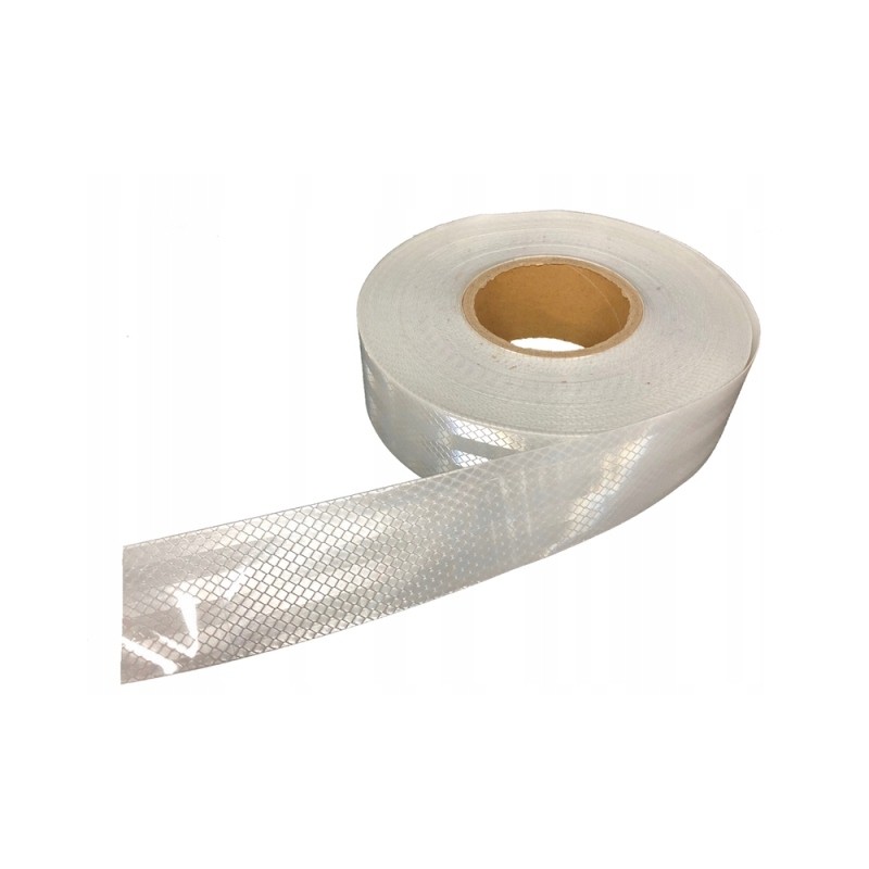Self-adhesive reflective tape 25 m silver