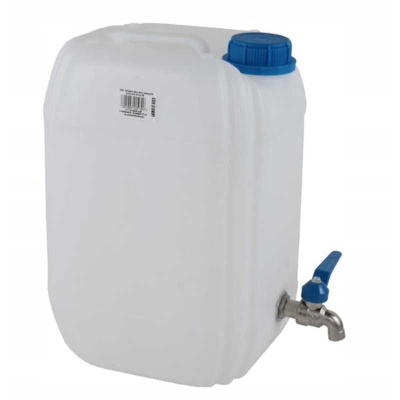 Hico canister, water container, metal tap, 10l