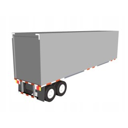 Reflective tape dot white 50mm 5m approval