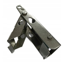 Stainless steel buckle with a lock for the tarpaulin belt