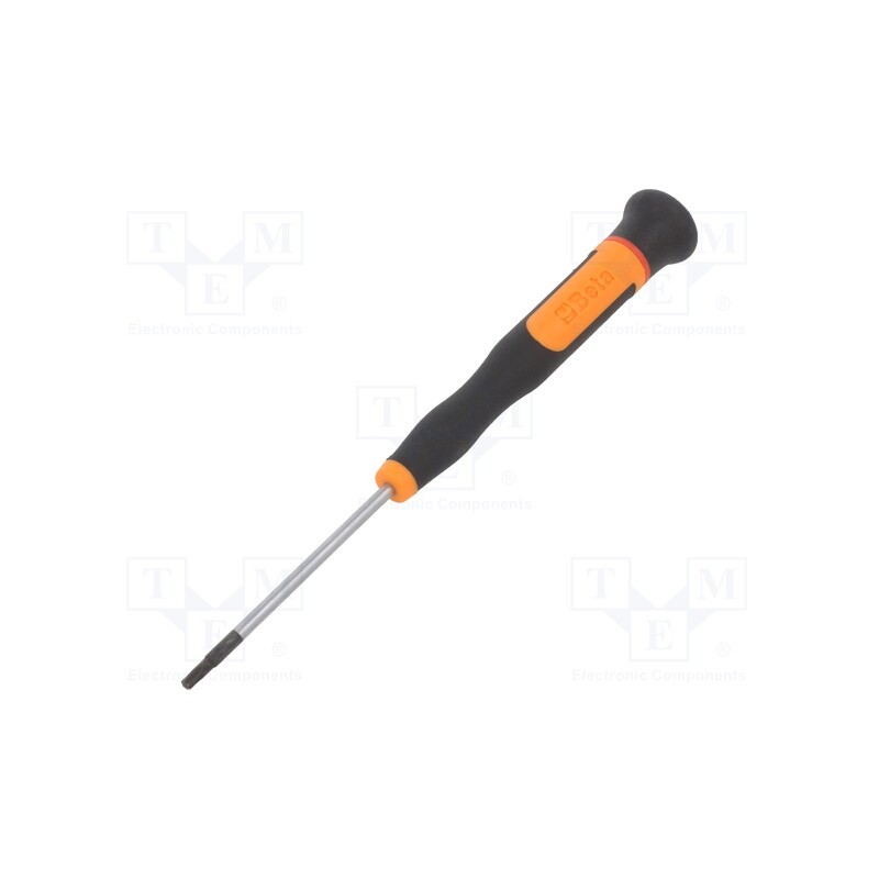 1 pcs x BETA - 12570079 - Screwdriver, Torx®, precision, TX09, 60mm