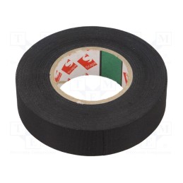 1 rol x SCAPA - SCAPA 1837 - Tape: textile, W: 19mm, L: 30m, Thk: 0.14mm, rubber, black, -40÷125°C