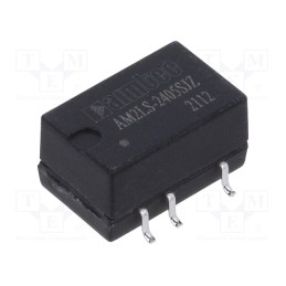 1 pcs x AIMTEC - AM2LS-2405SJZ - Converter: DC/DC, 2W, Uin: 21.6÷26.4V, Uout: 5VDC, Iout: 400mA, SMD