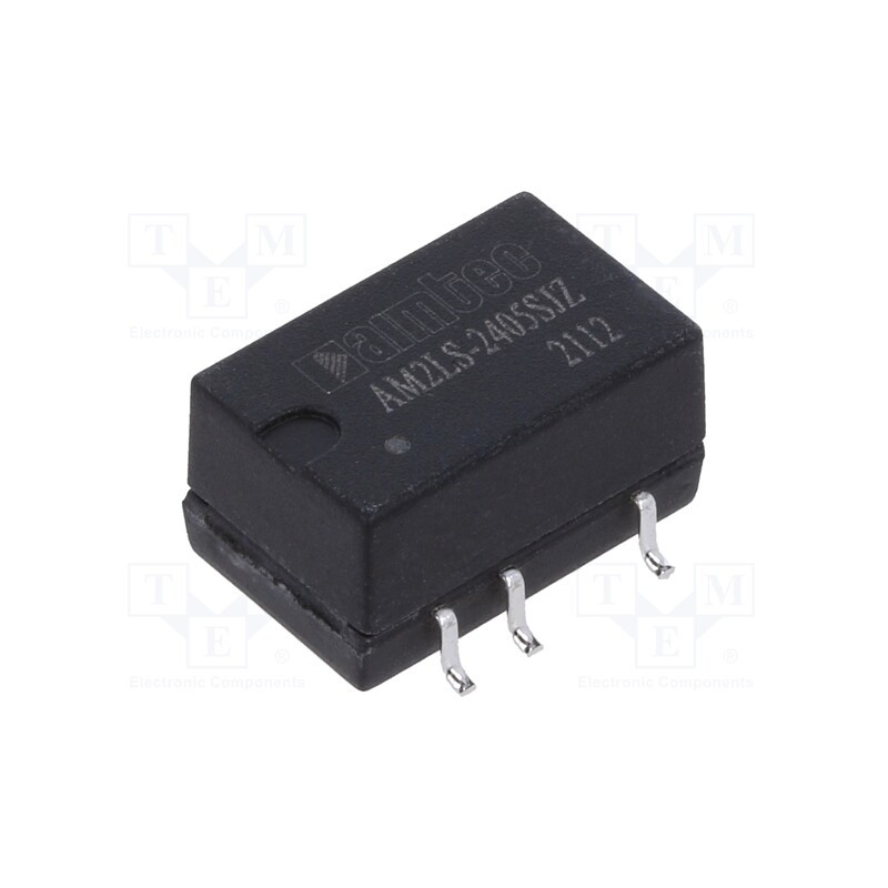 1 pcs x AIMTEC - AM2LS-2405SJZ - Converter: DC/DC, 2W, Uin: 21.6÷26.4V, Uout: 5VDC, Iout: 400mA, SMD
