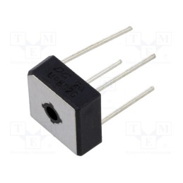 1 pcs x DC COMPONENTS - MP802G - Bridge rectifier: single-phase, Urmax: 200V, If: 8A, Ifsm: 240A