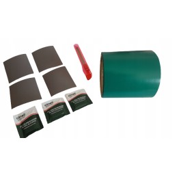 Repair tarpaulin repair kit, long green