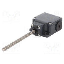 1 pcs x PIZZATO ELETTRICA - FL 525 - Limit switch, rubber seal,spring, total length 104,5mm, 10A