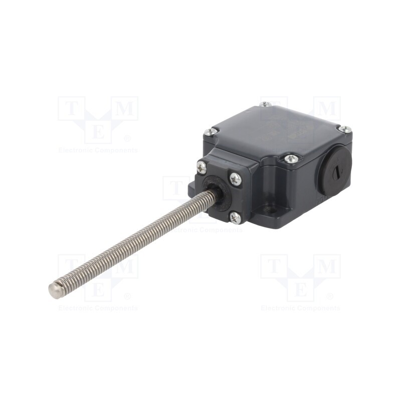 1 pcs x PIZZATO ELETTRICA - FL 525 - Limit switch, rubber seal,spring, total length 104,5mm, 10A