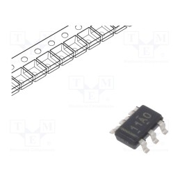 1 pcs x TEXAS INSTRUMENTS - TPS3710DDCT - IC: Supervisor Integrated Circuit, voltage detector, open drain