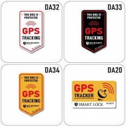Sticker GPS tracking navigation alarm system 10cm