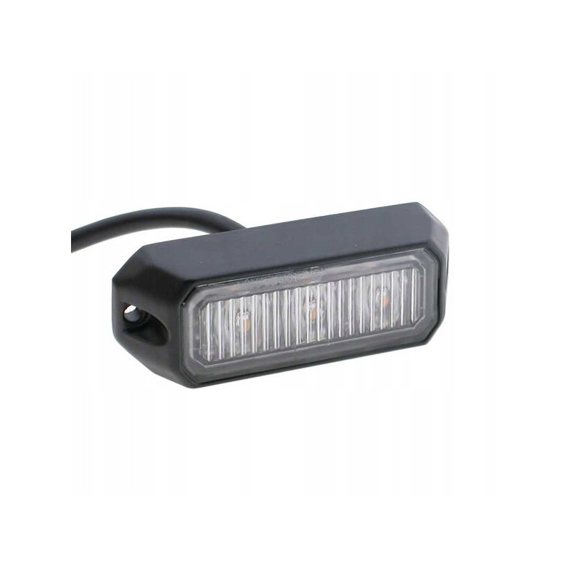 Strobe lamp 3led 9w 12 24v forklifts
