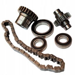 Set of wheel chain, hydraulic pump bearings, forklift Toyota 7 8