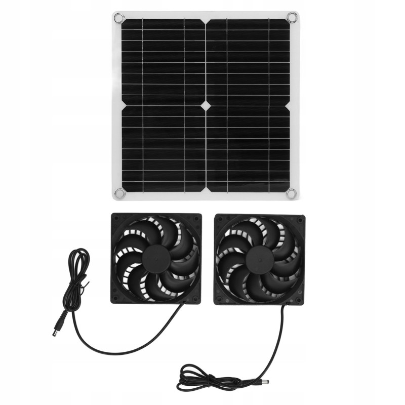 Solar panel fan 20w solar
