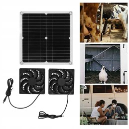 Solar panel fan 20w solar