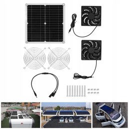 Solar panel fan 20w solar