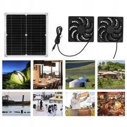 Solar panel fan 20w solar