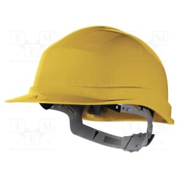 1 pcs x DELTA PLUS - ZIRC1JA - Protective helmet, adjustable, Size: 53÷63mm, yellow, ZIRCON I