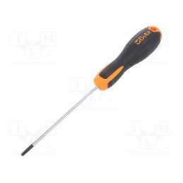 1 pcs x BETA - 12051325 - Screwdriver, hex key, HEX 2,5mm, EVOX, Blade length: 100mm