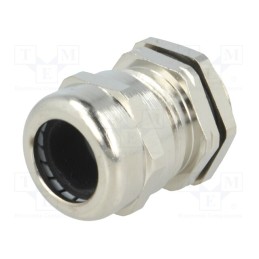 1 pcs x RAYCHEM RPG - RRPLPG-13.5 - Cable gland, PG13,5, IP68, brass, Body plating: nickel, RRPL