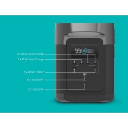 Ecoflow delta power storage 1260wh power generator