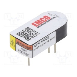 1 pcs x XP POWER - AH15P-5 - Converter: DC/DC, 1.5W, Uin: 5V, Uout: 0÷1.5kVDC, Iout: 1mA, 350kHz