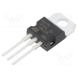 1 pcs x STMicroelectronics - BUL49D - Transistor: NPN, bipolar, 450V, 5A, 80W, TO220AB, 1.23÷1.32mm