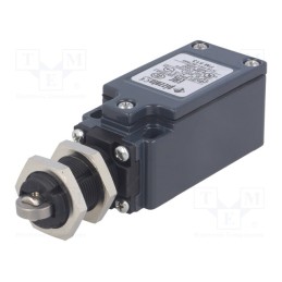 1 pcs x PIZZATO ELETTRICA - FM 513 - Limit switch, plunger with metal roller Ø12mm, NO + NC, 10A