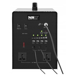 Power station, photovoltaic panels and inverter