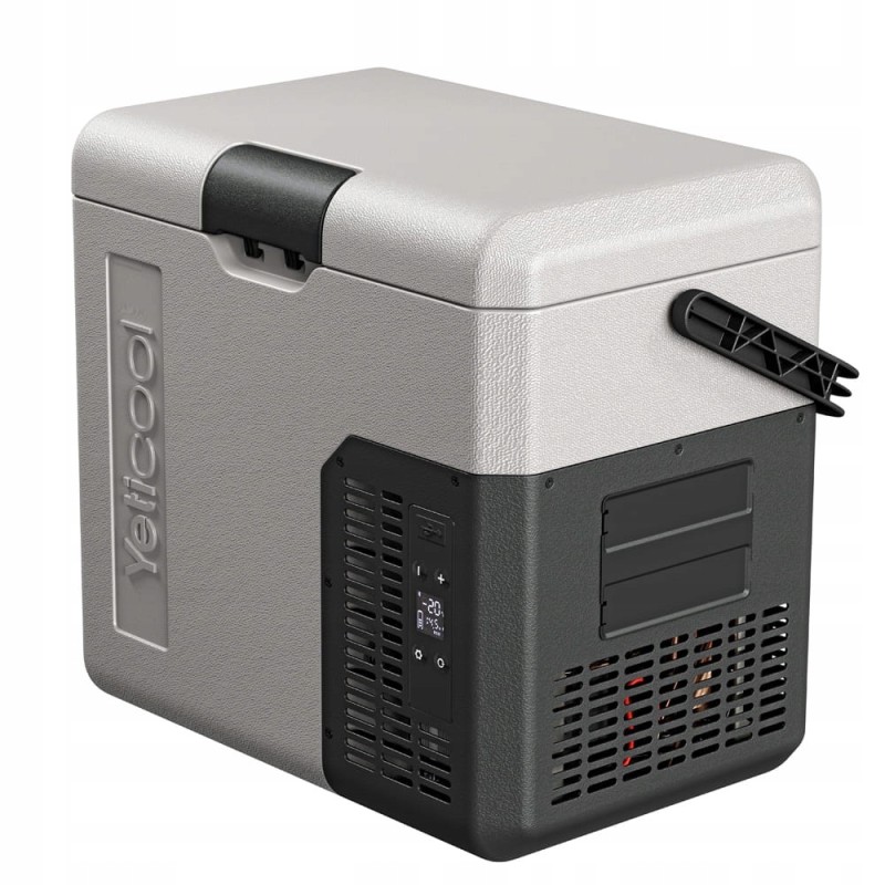 Portable refrigerator with yeticool et18 compressor