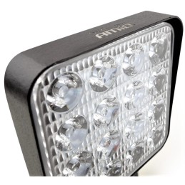 Halogen work lamp searchlight 15xLED 110x110mm