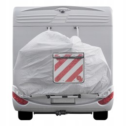 Plastic warning board with 4 reflectors