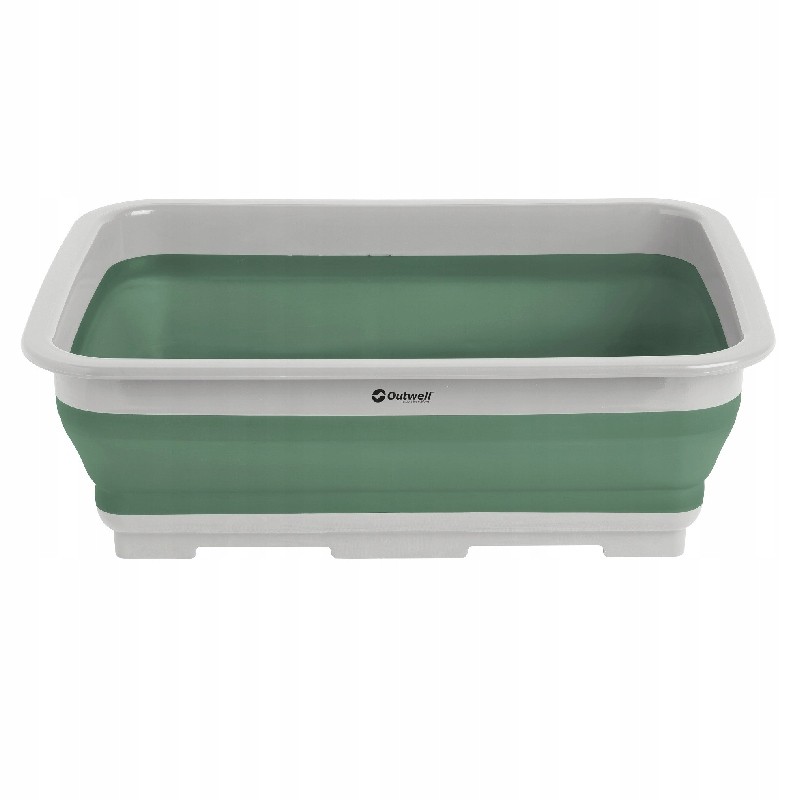 Outwell Collaps green foldable bowl for camper