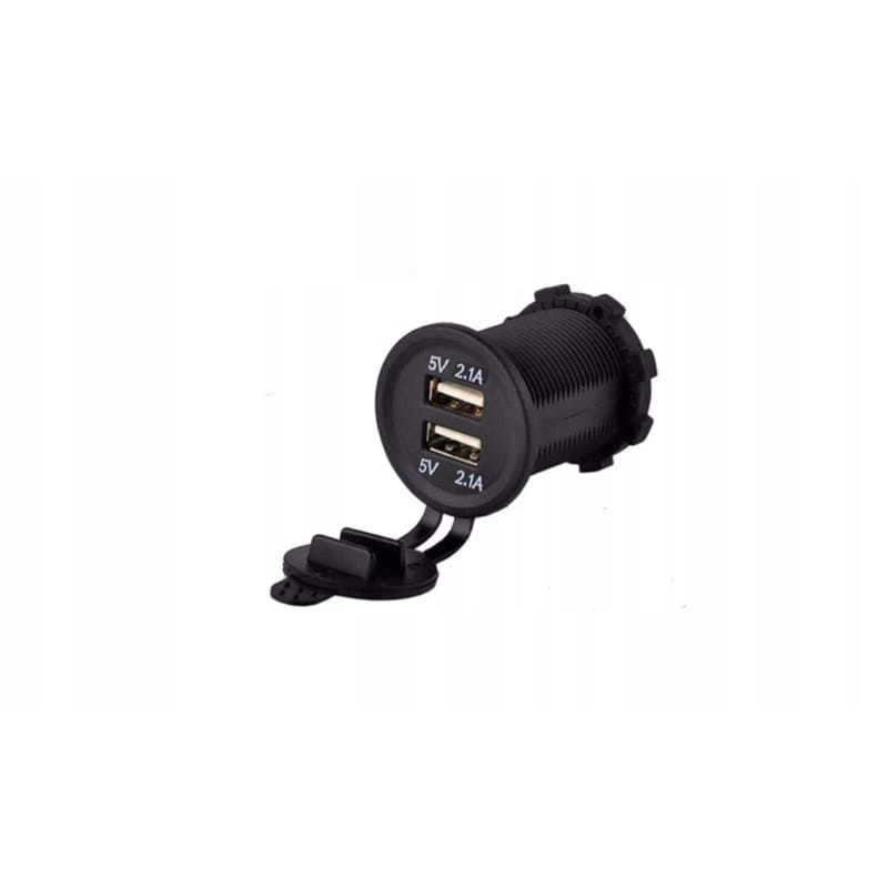 Built-in charger socket 2x usb 2 1a 12v 24v