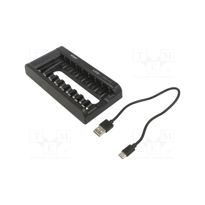 1 pcs x XTAR - XTAR LC8 AA/AAA 1,5V LI-ION - Charger: for rechargeable batteries, Li-Ion, 1.5V, 5VDC
