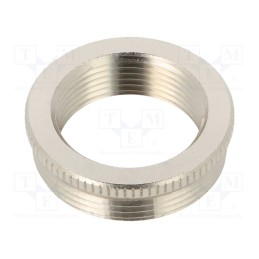 1 pcs x HUMMEL - 1.071.2921.01 - Reduction of threads for glands, Int.thread: PG21, brass, nickel