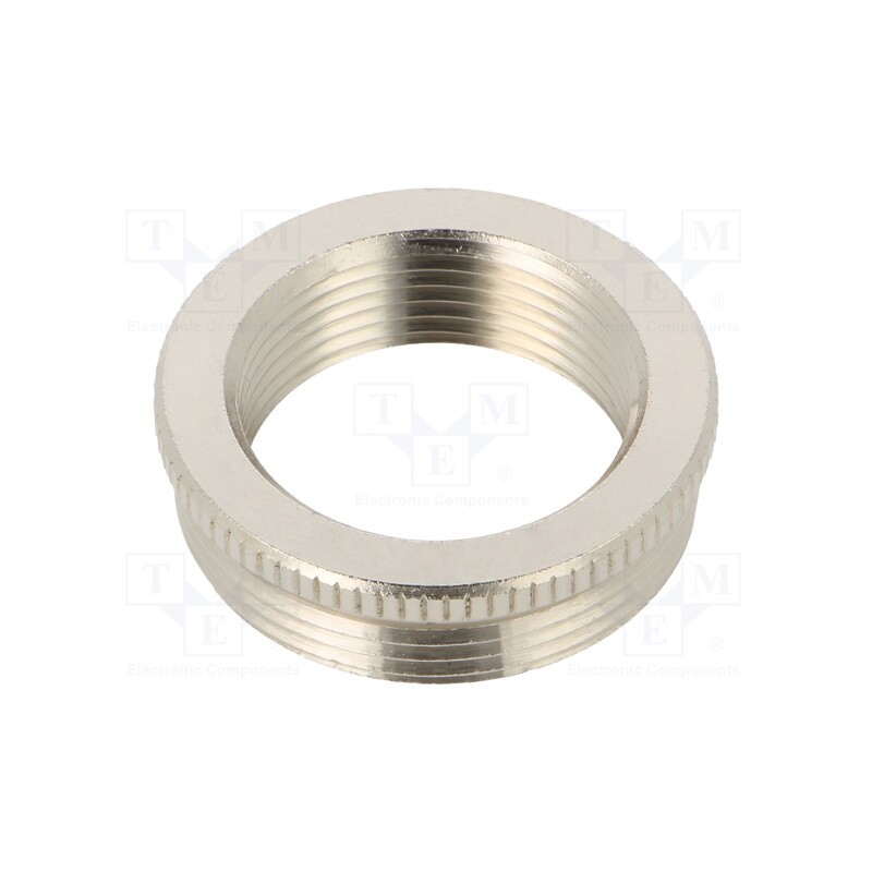 1 pcs x HUMMEL - 1.071.2921.01 - Reduction of threads for glands, Int.thread: PG21, brass, nickel