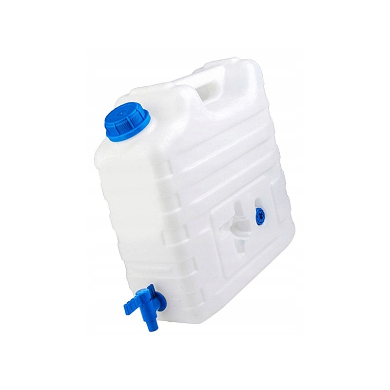 V3a08 canister water container with tap 15l of salt