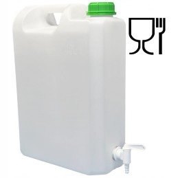 Canister tank for water and drinks, 10l, certified