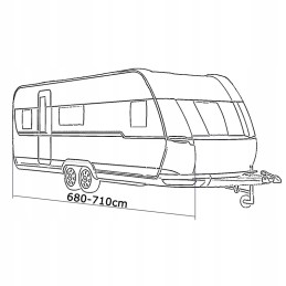 Caravan cover 680 710 Europe