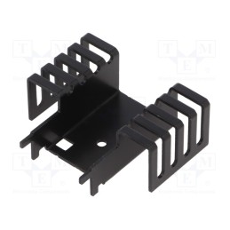 1 pcs x Advanced Thermal Solutions - ATS-PCB1057 - Heatsink: extruded, U, TO220, black, L: 41.2mm, W: 51mm, H: 19mm