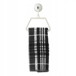 Folding camping paper towel suction cup hanger