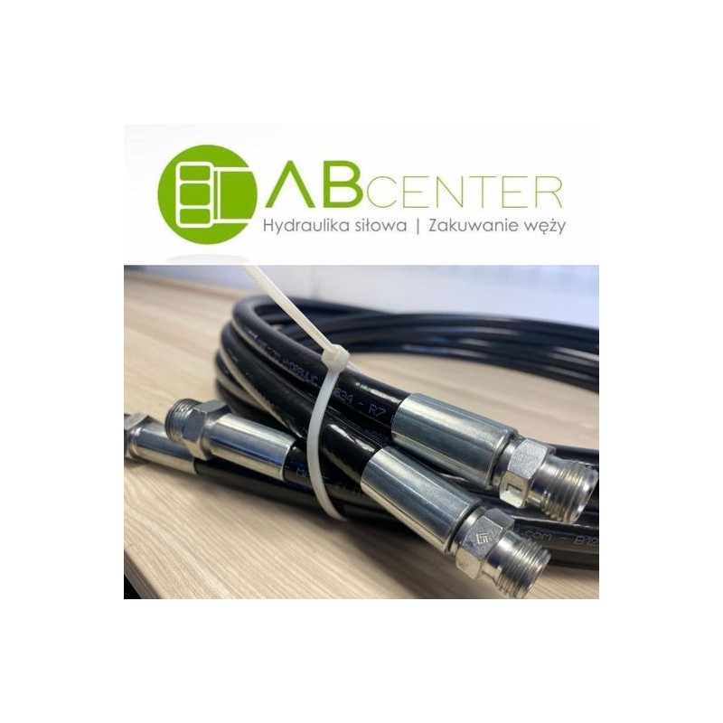 Double twin forklift hoses